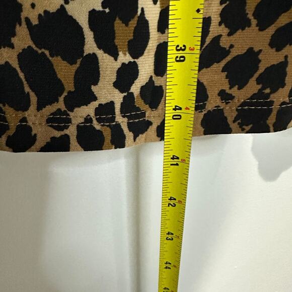 ANNE KLEIN Wrap Cheetah Dress, Long Sleeve, Size 10, Retails $99, New with tags - Picture 9 of 9